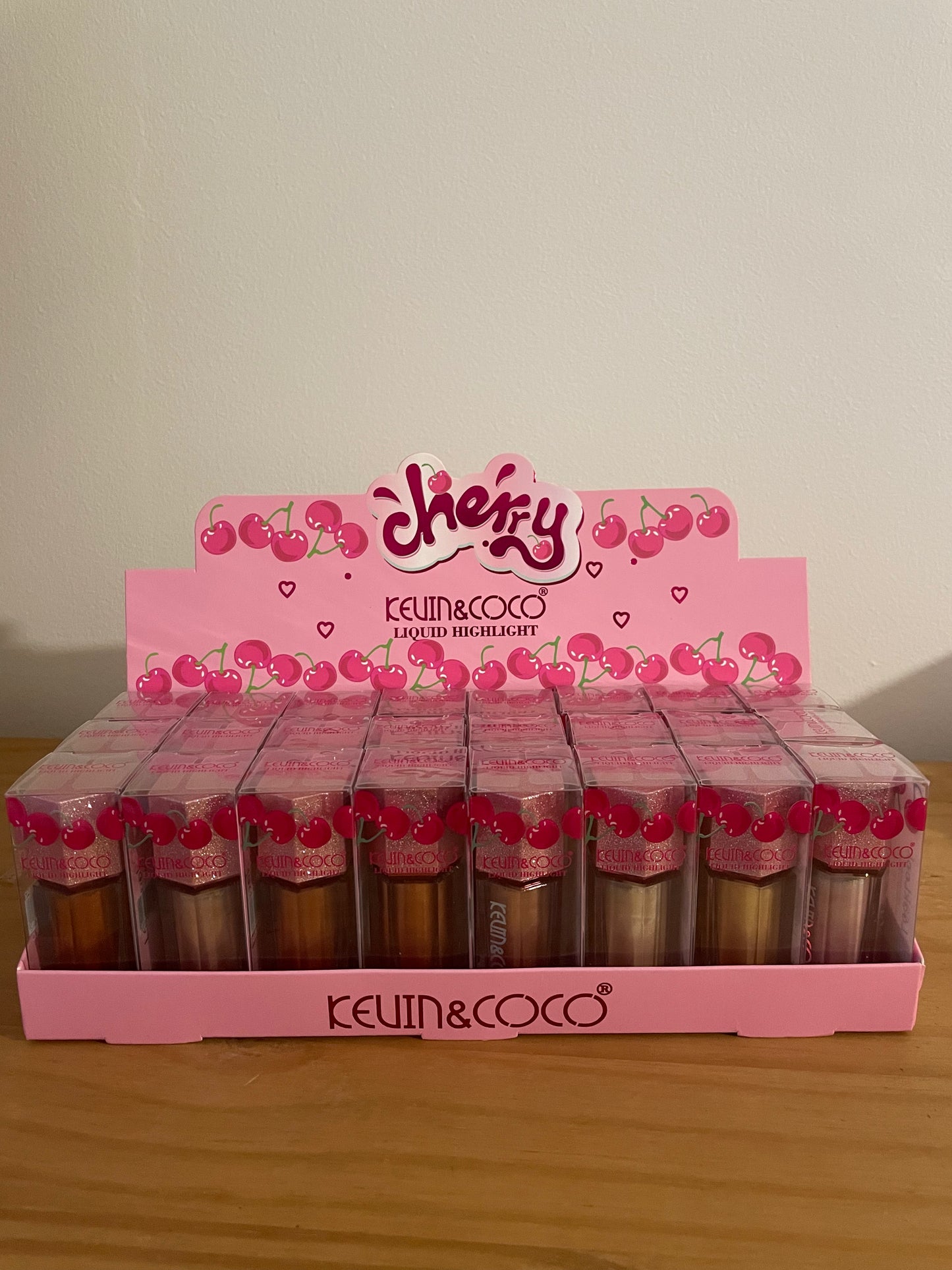 ILLUMINATEURS LIQUIDES SWEET CHERRY- KEVIN&COCO