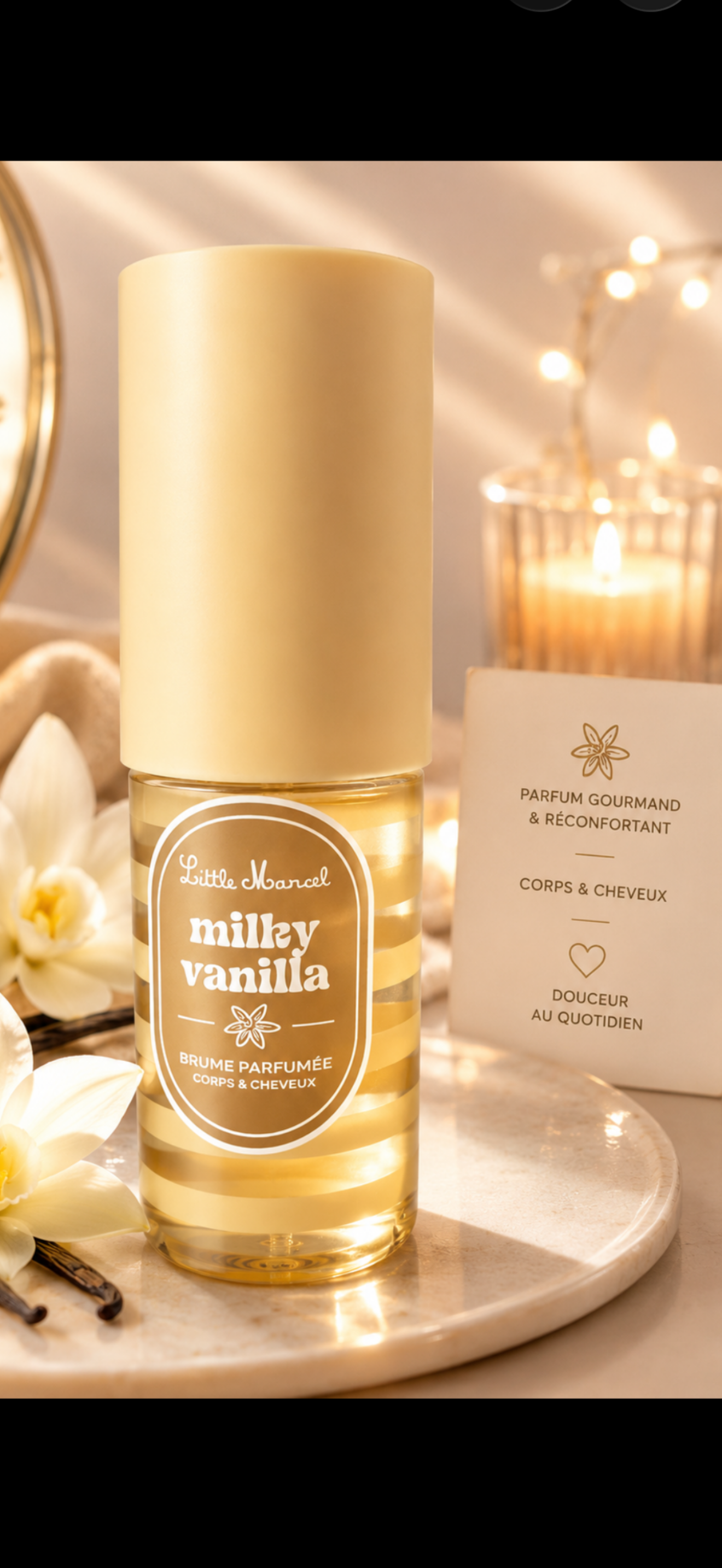 Brume Corps & cheveux Milky Vanilla -Little Marcel