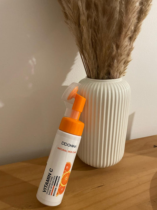 Mousse nettoyante vitamine C