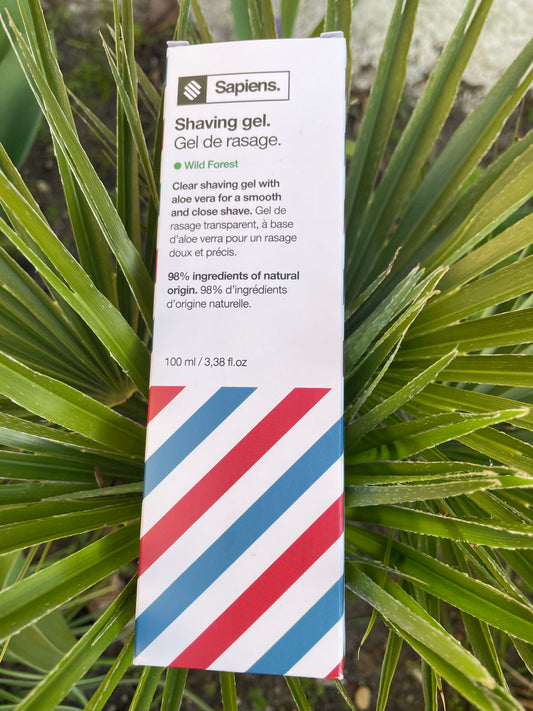 Gel de rasage transparent SAPIENS