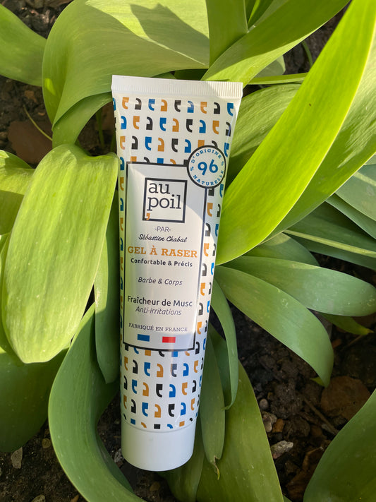 Gel a raser barbe et corps AU POIL
