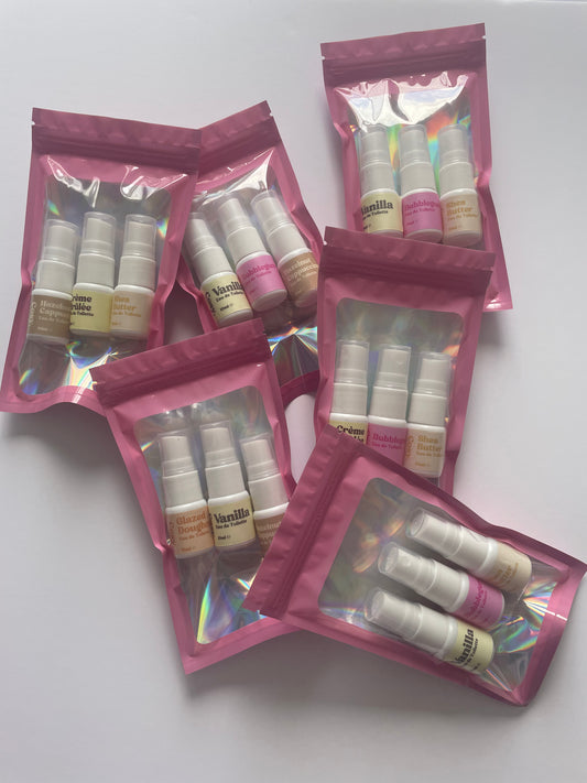 Box Mystère – 3 Mini Eaux de Toilettes 10ml