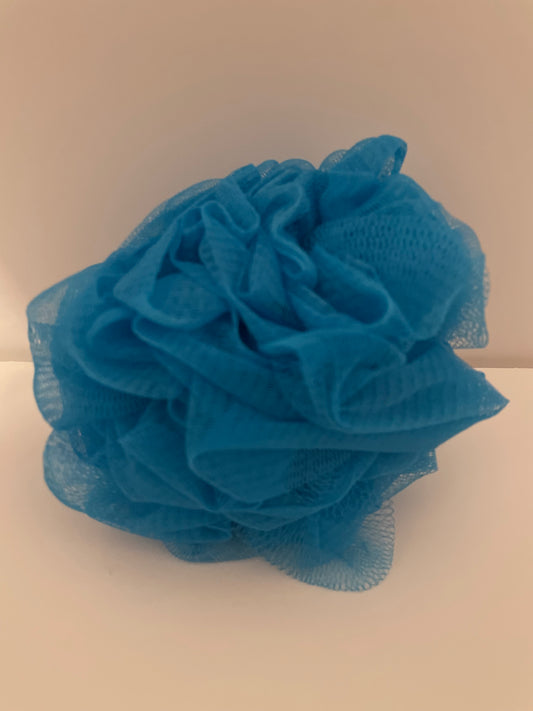 Fleur de douche turquoise