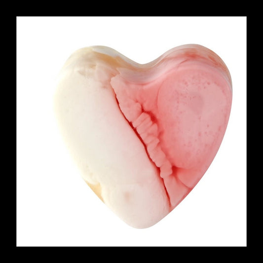 Savon glycérine cœur parfum Framboise